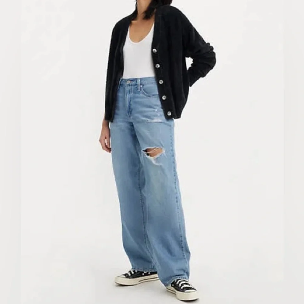 Levis Baggy Dad Jean Blue size 14W - Picture 2 of 15